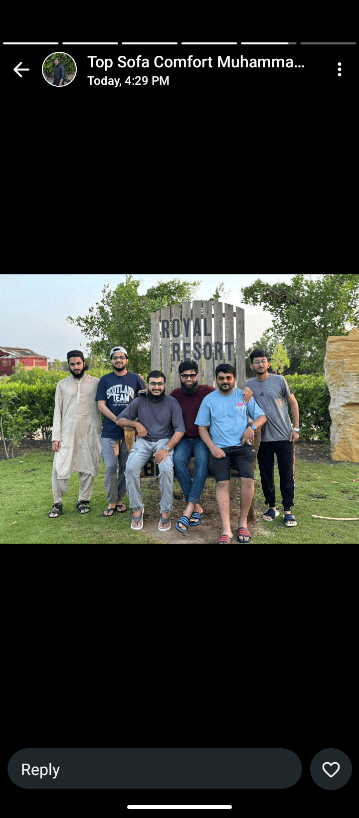 Profile banner